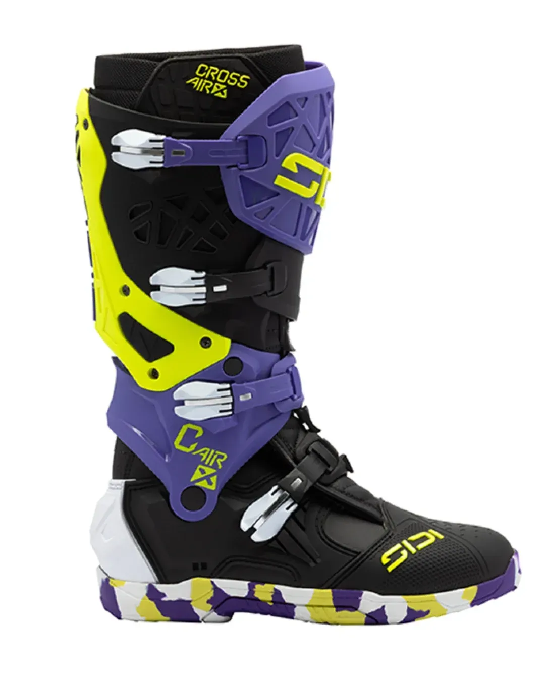 Мотокрос ботуши SIDI CROSSAIR X BLACK VIOLET