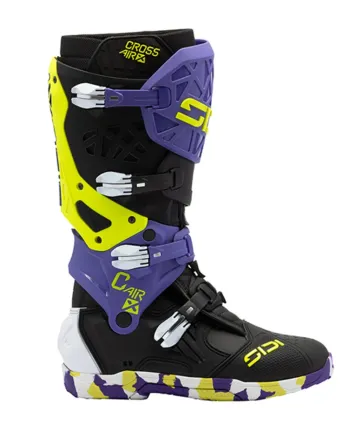 Мотокрос ботуши SIDI CROSSAIR X BLACK VIOLET