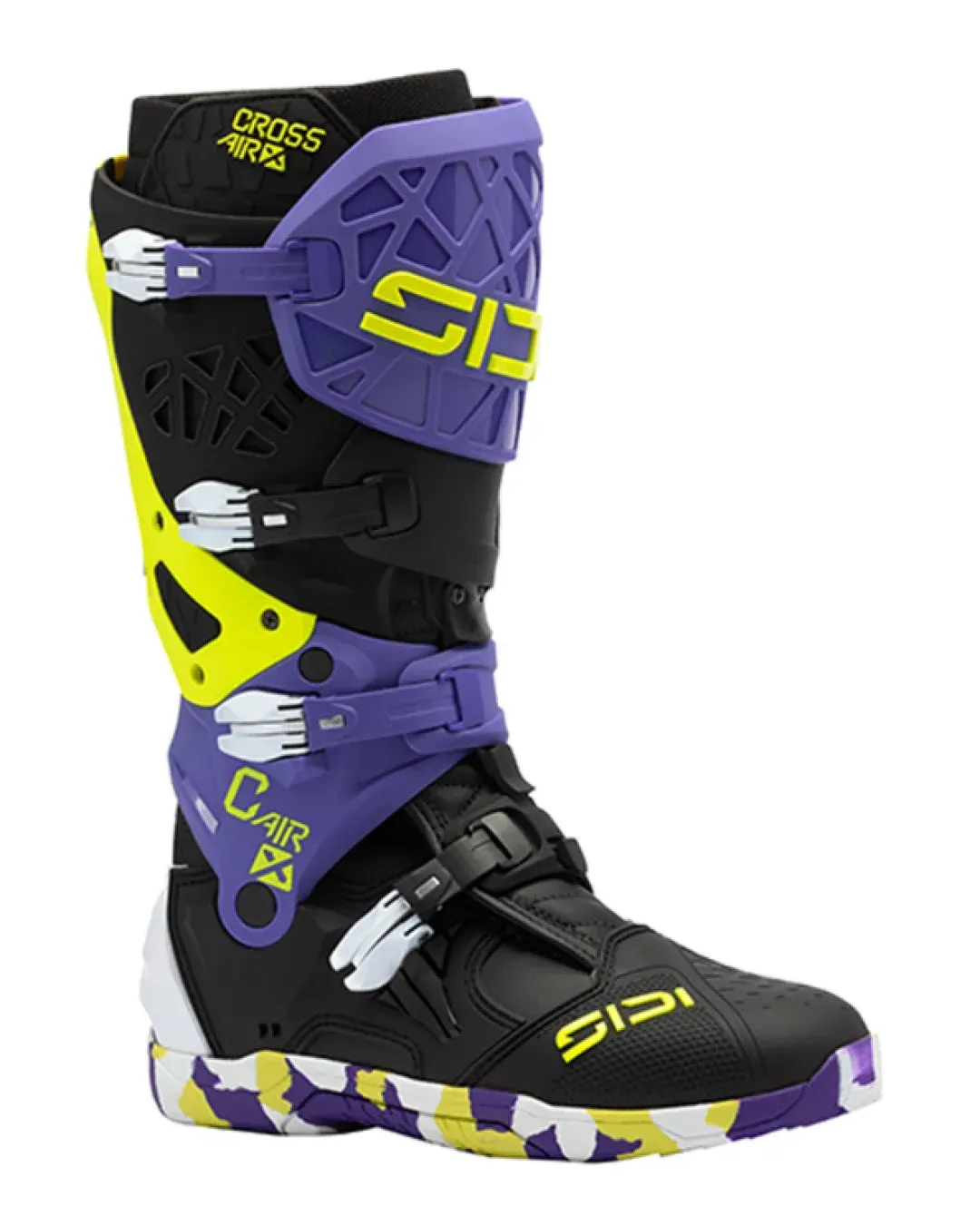 Мотокрос ботуши SIDI CROSSAIR X BLACK VIOLET
