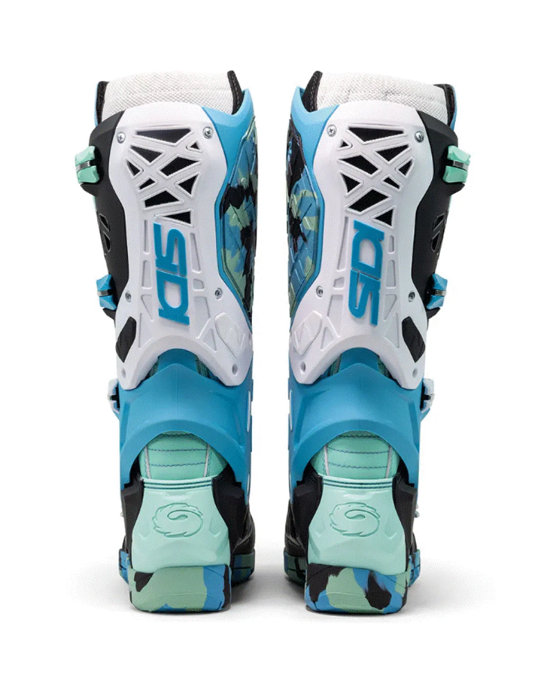 Мотокрос ботуши SIDI CROSSAIR X MESSY CYAN