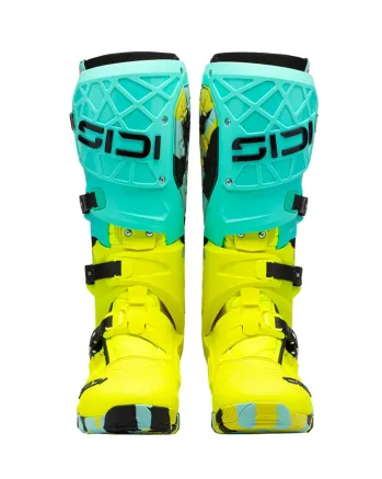Мотокрос ботуши SIDI CROSSAIR X MINT/FLUO YELLOW