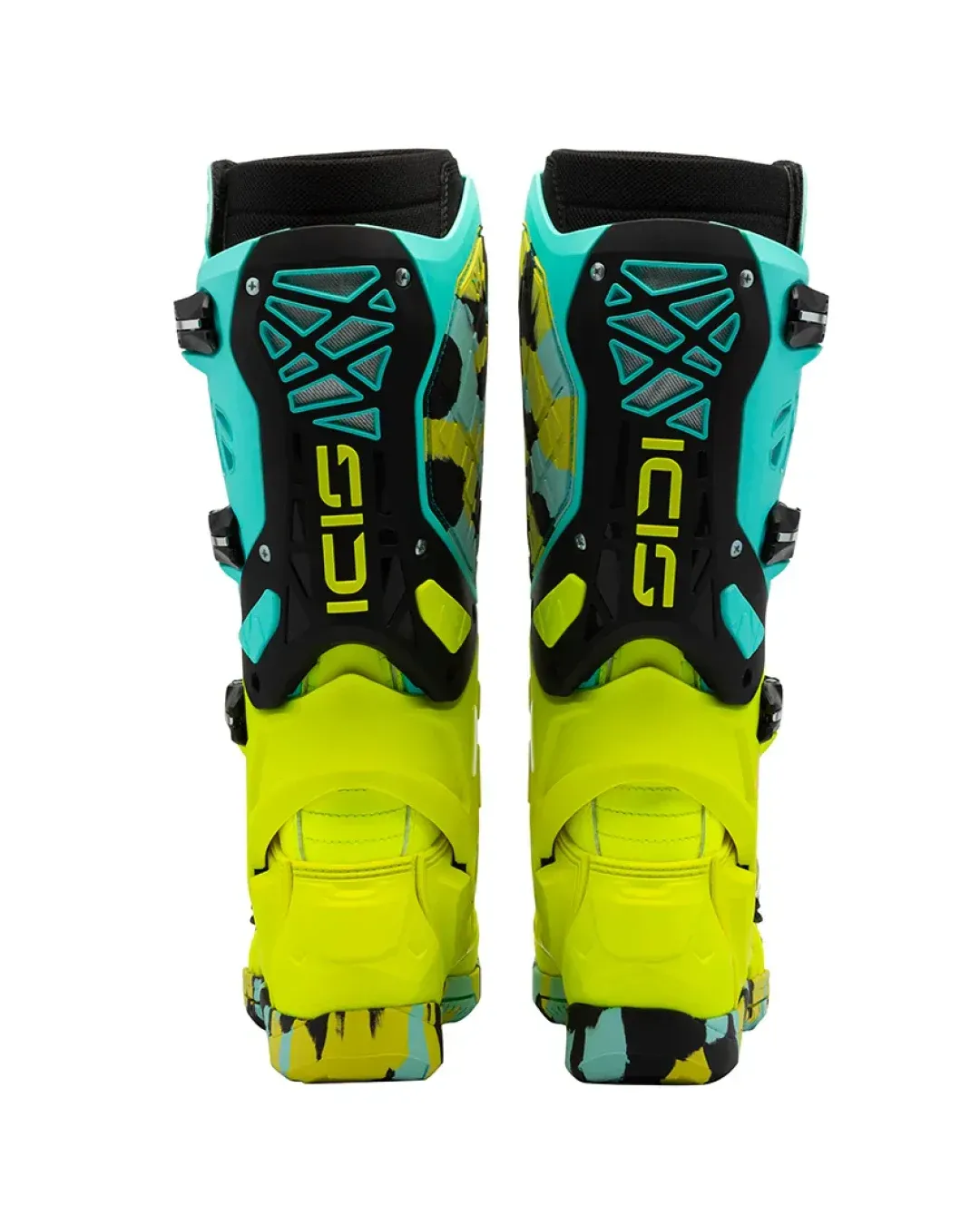 Мотокрос ботуши SIDI CROSSAIR X MINT/FLUO YELLOW