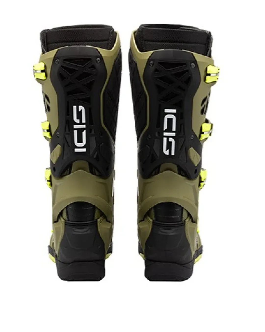 Мотокрос ботуши SIDI CROSSAIR X OLIVE/FLUO YW
