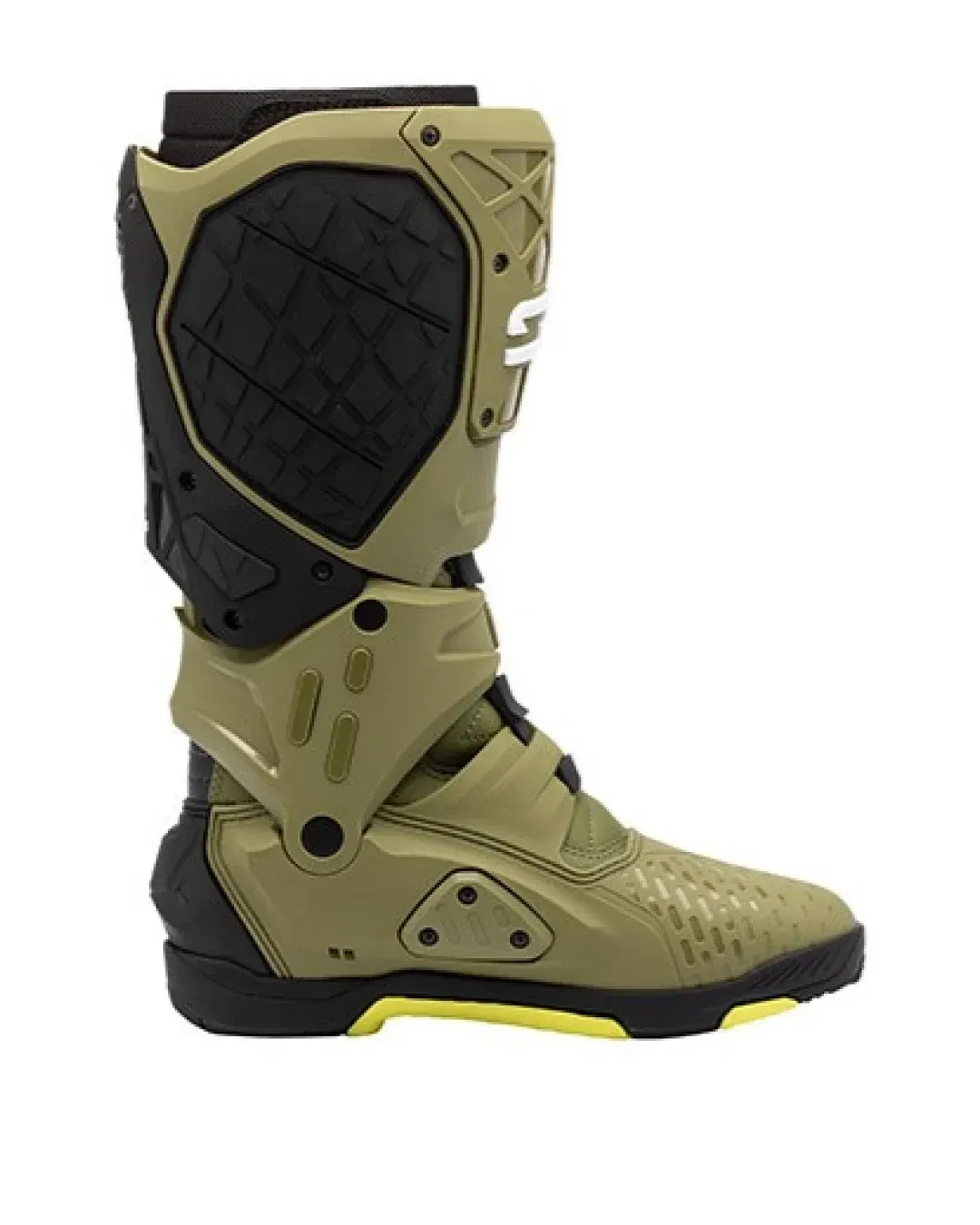 Мотокрос ботуши SIDI CROSSAIR X OLIVE/FLUO YW