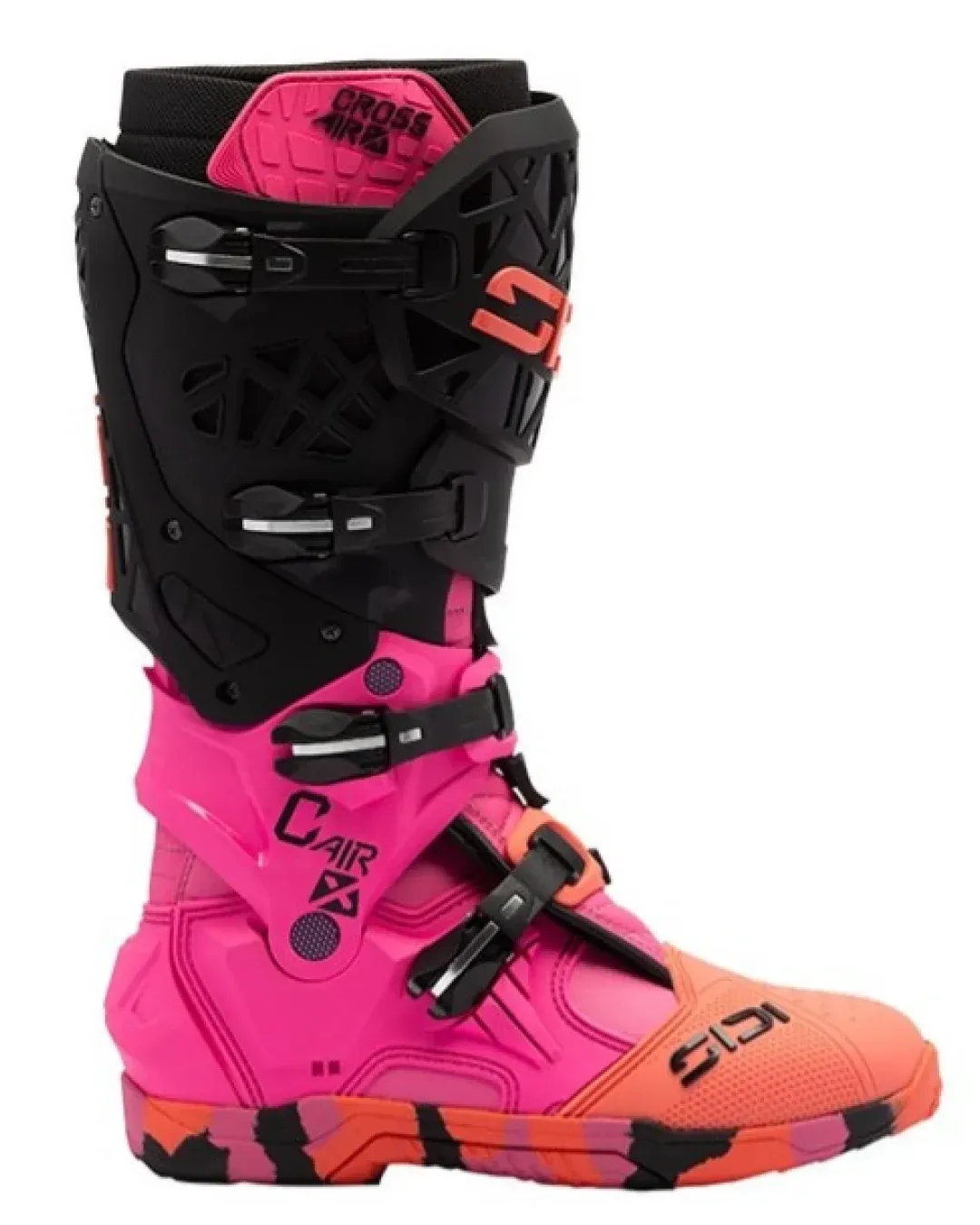 Мотокрос ботуши SIDI CROSSAIR X PINK/ORG/BLK