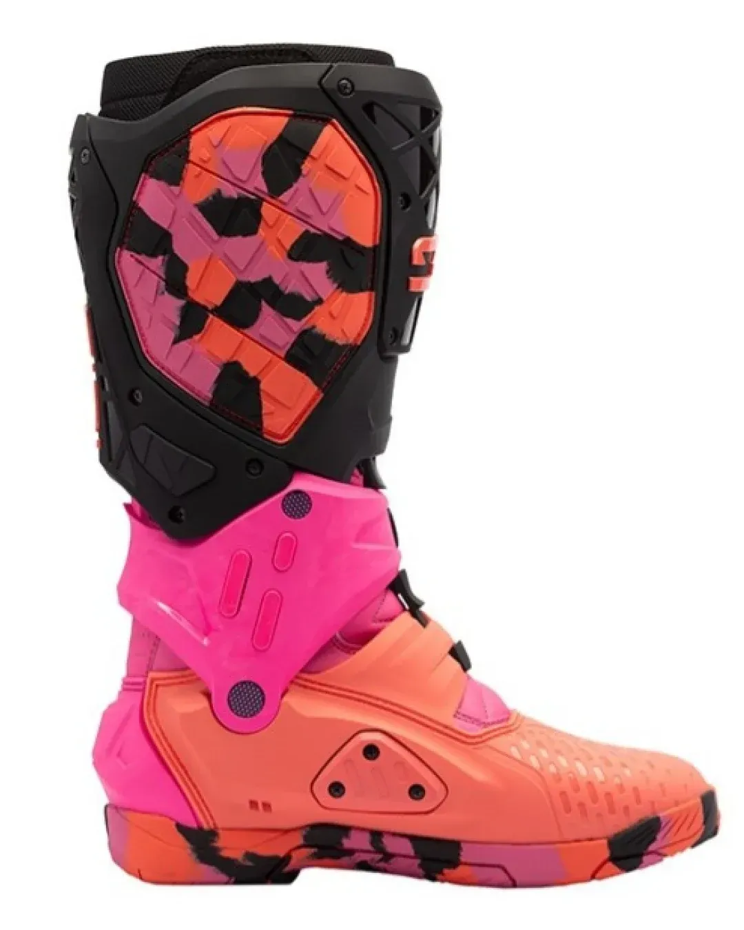 Мотокрос ботуши SIDI CROSSAIR X PINK/ORG/BLK