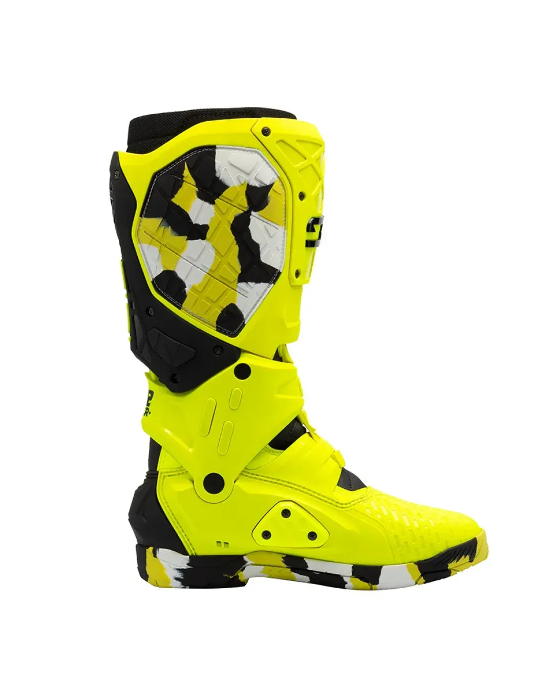 Мотокрос ботуши SIDI CROSSAIR X RACR 222 NEON YELLOW 001