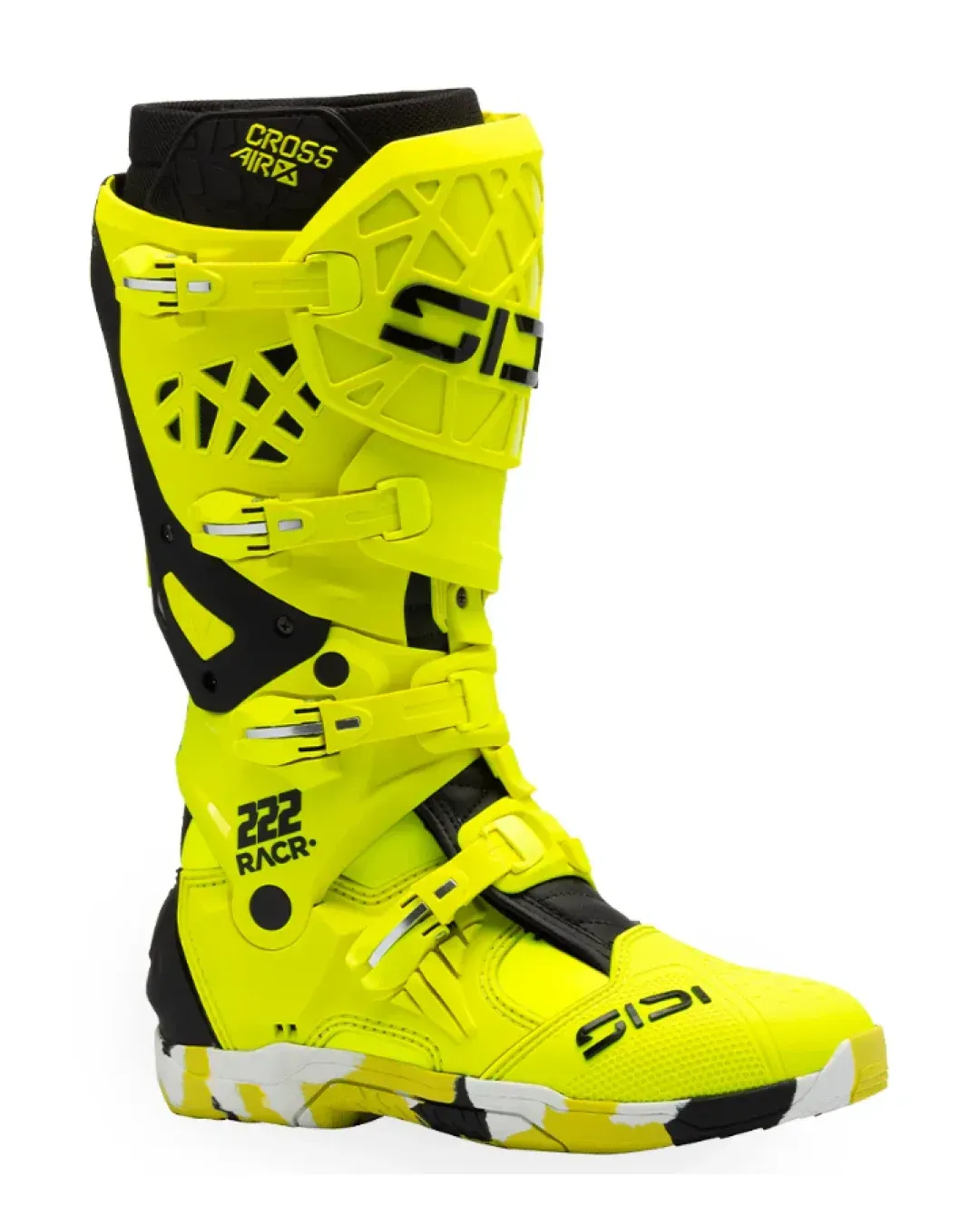 Мотокрос ботуши SIDI CROSSAIR X RACR 222 NEON YELLOW 001