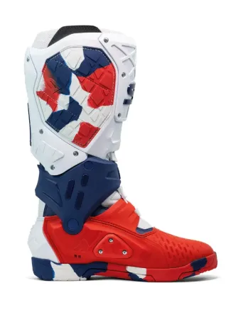 Мотокрос ботуши SIDI CROSSAIR X WHITE/NAVY/RED