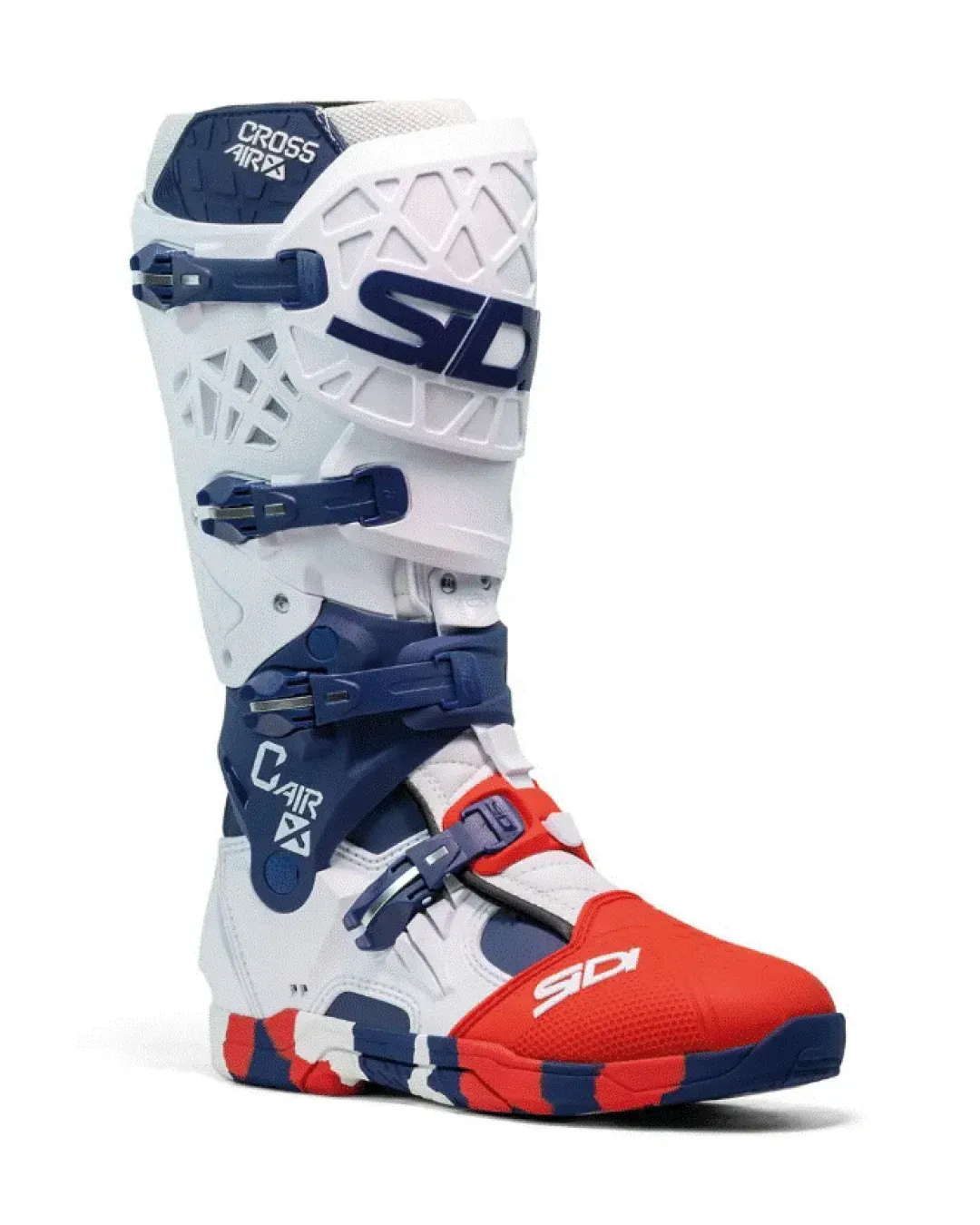 Мотокрос ботуши SIDI CROSSAIR X WHITE/NAVY/RED
