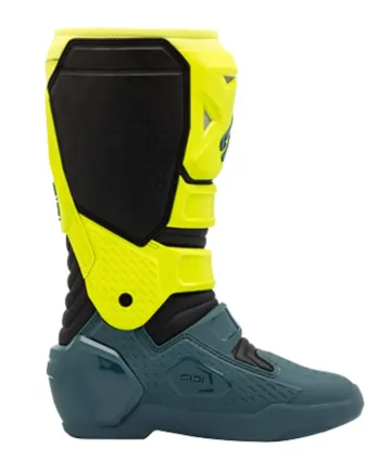 Мотокрос ботуши SIDI CROSSCORE Petrol Yellow Fluo