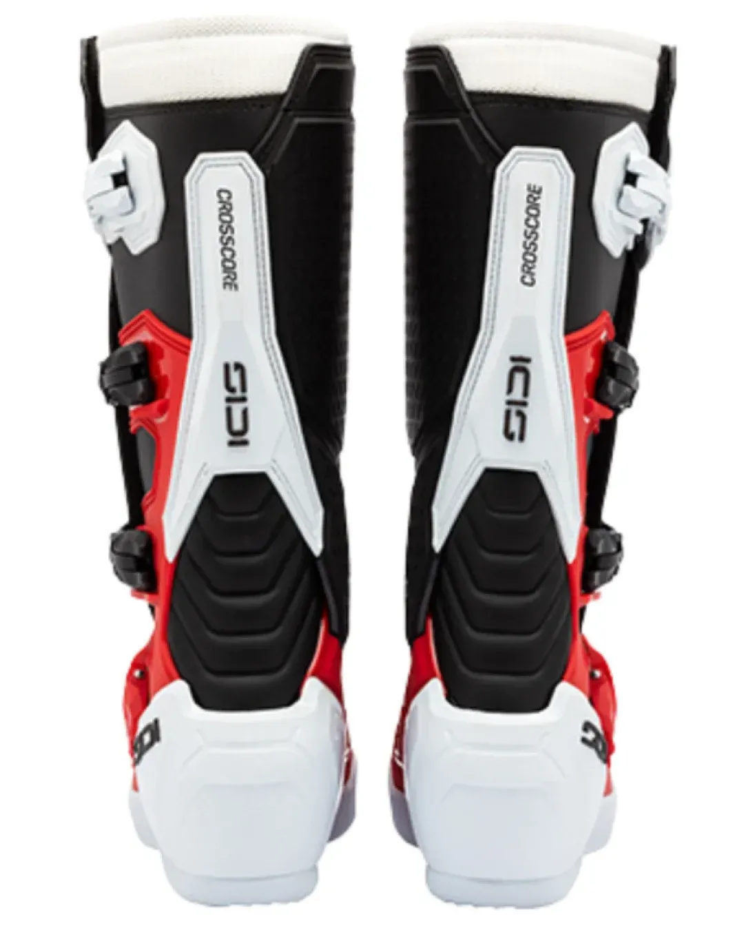 Мотокрос ботуши SIDI CROSSCORE Red Black White