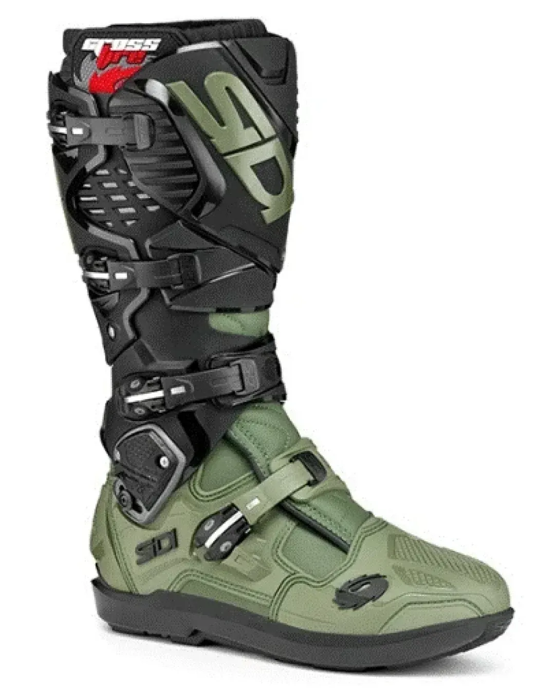 Мотокрос ботуши SIDI CROSSFIRE 3 SRS BLACK/ARMY