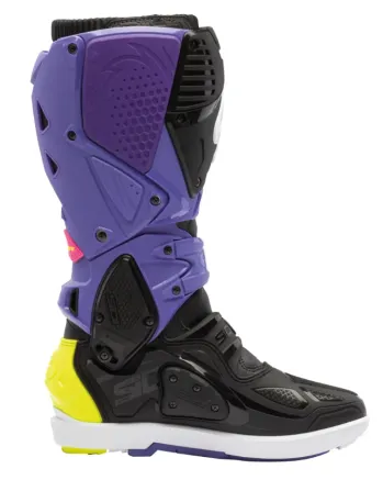 Мотокрос ботуши SIDI CROSSFIRE 3 SRS BLACK VIOLET/FLUO