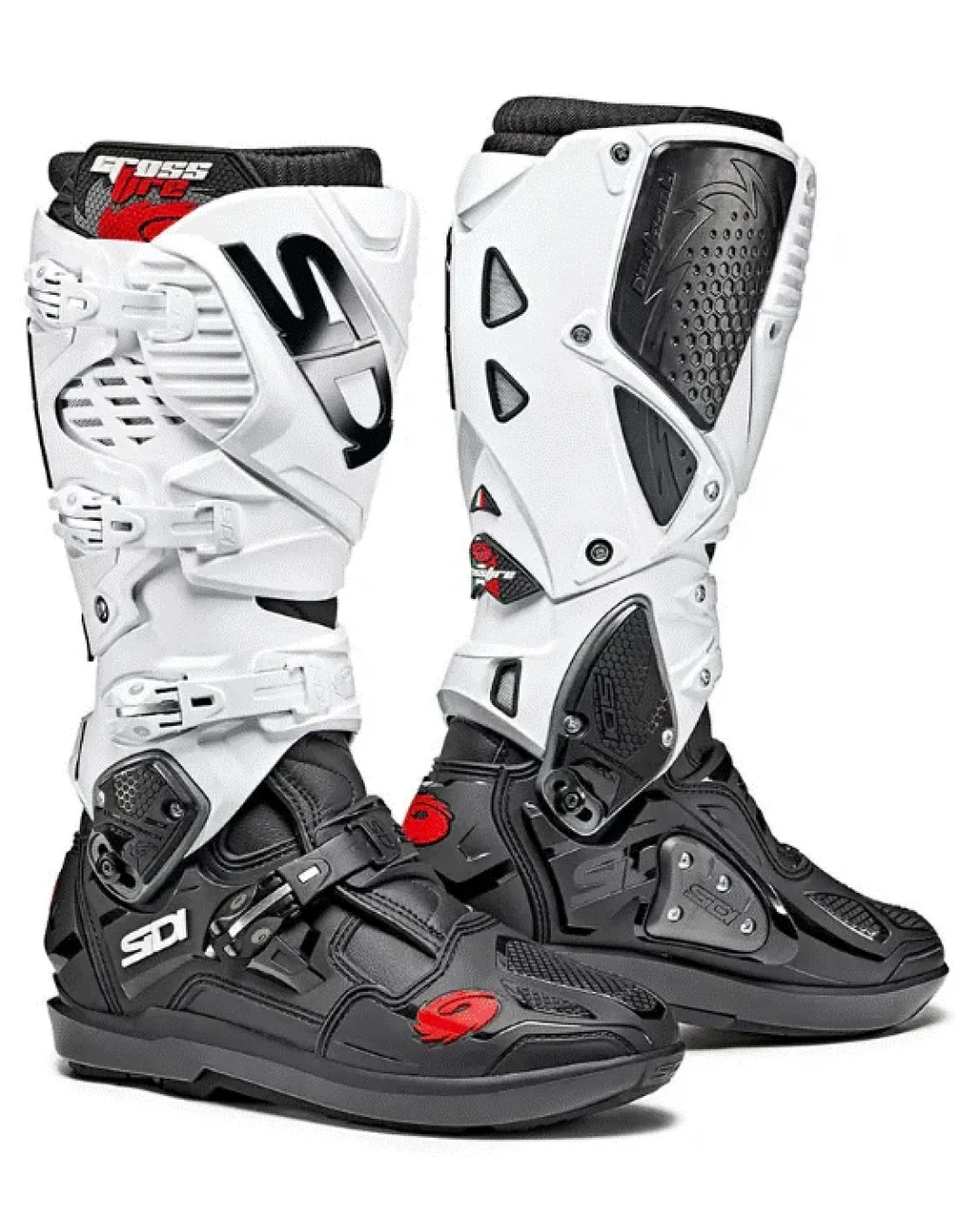 Мотокрос ботуши SIDI CROSSFIRE 3 SRS BLACK-WHITE