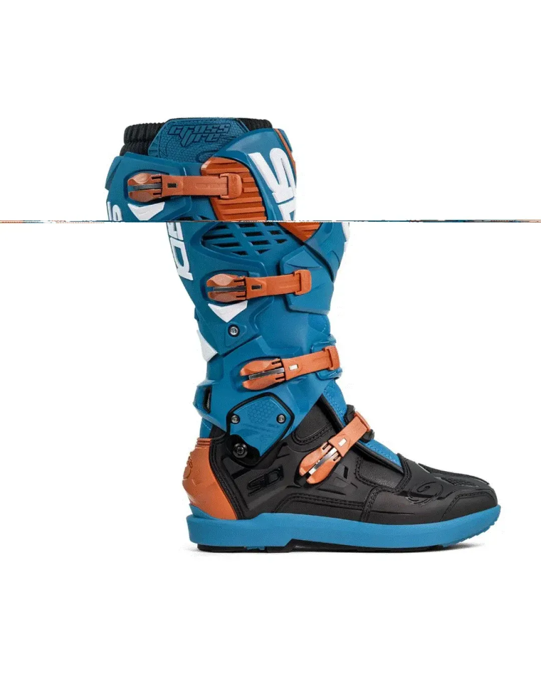 Мотокрос ботуши SIDI CROSSFIRE 3 SRS PETROL/BRONZE