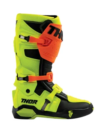 Мотокрос ботуши THOR RADIAL FLO ORANGE/FLO YELLOW
