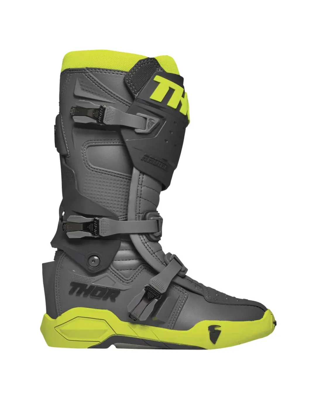 Мотокрос ботуши THOR RADIAL GRAY/FLO YELLOW BOOT