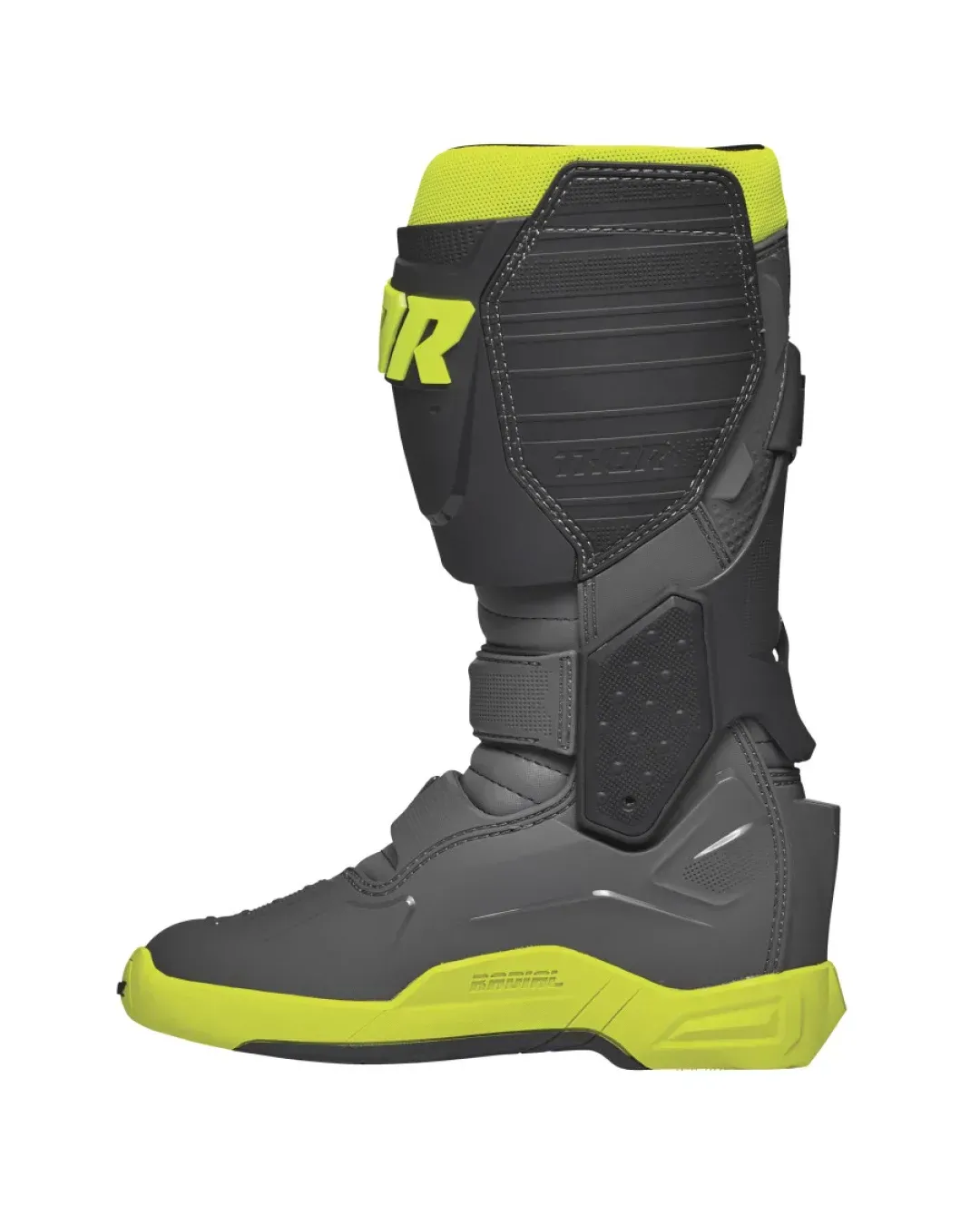 Мотокрос ботуши THOR RADIAL GRAY/FLO YELLOW BOOT