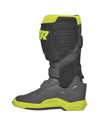 Мотокрос ботуши THOR RADIAL GRAY/FLO YELLOW BOOT