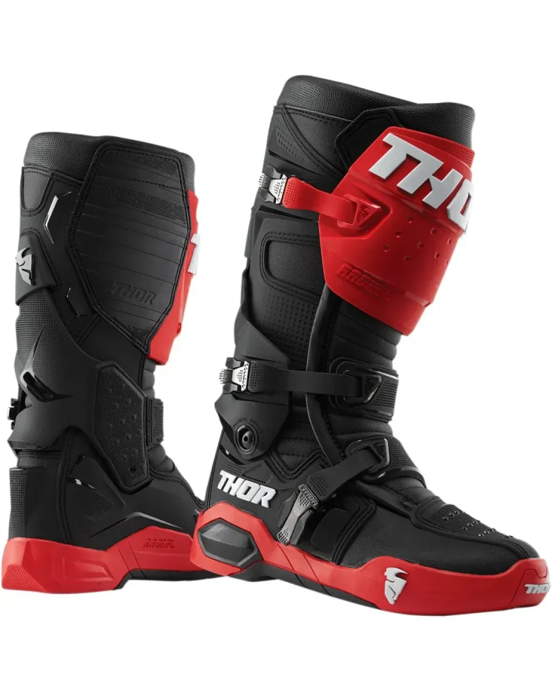 Мотокрос ботуши THOR RADIAL RED/BLACK
