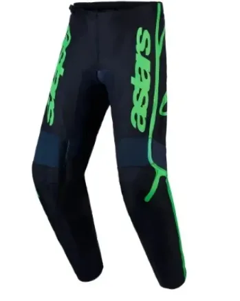 Мотокрос брич ALPINESTARS Fluid APEX V2 BLACK/GREEN