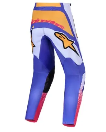 Мотокрос брич ALPINESTARS Fluid DRAG LIL/BLU/GLD