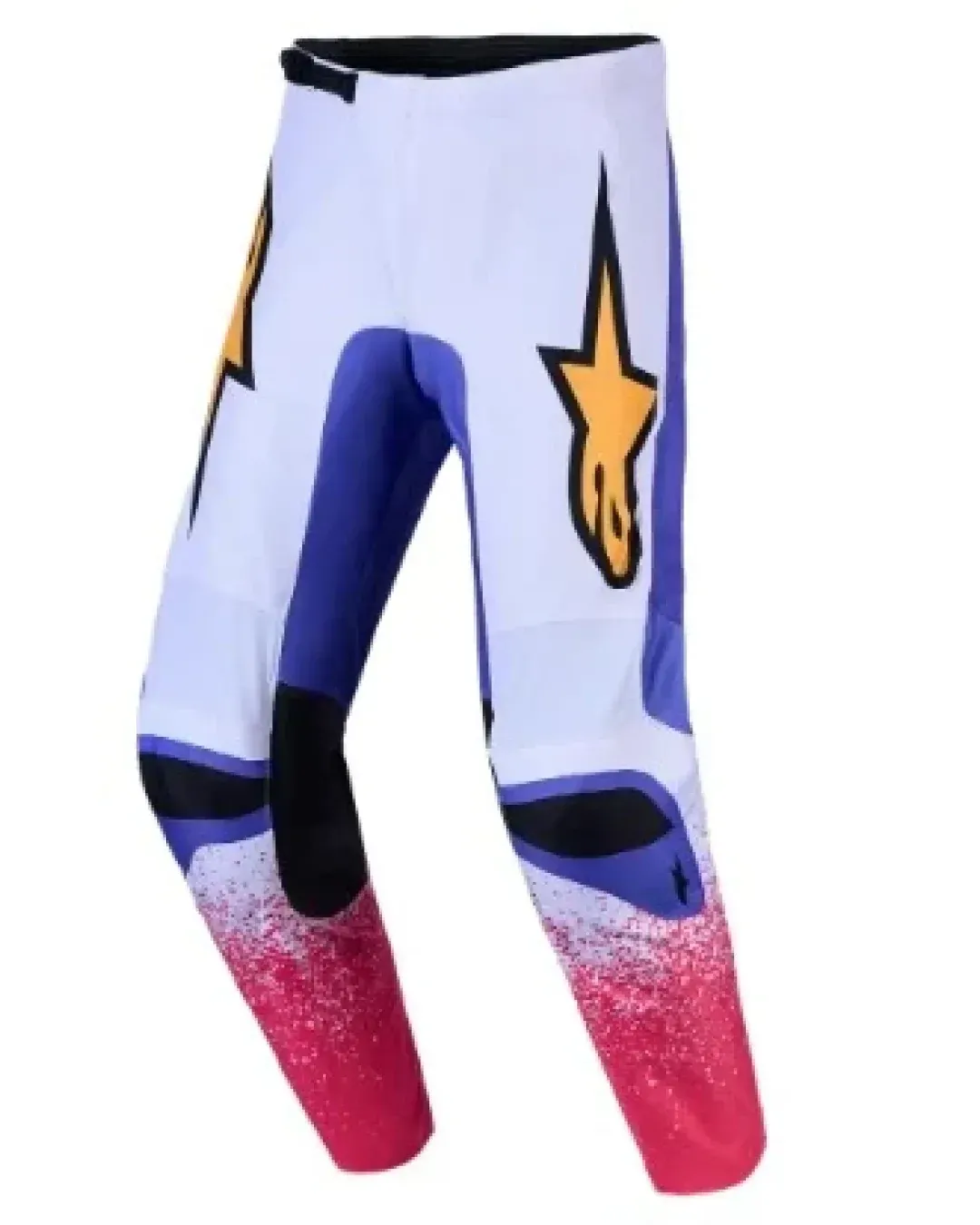 Мотокрос брич ALPINESTARS Fluid DRAG LIL/BLU/GLD