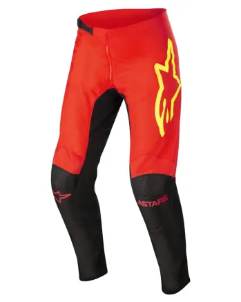 Мотокрос брич ALPINESTARS FLUID TRIPPLE S21 BLACK/RED/YELLOW
