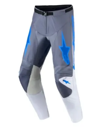 Мотокрос брич ALPINESTARS RACER AMBER GRY/LIL/BLU