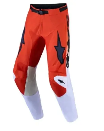 Мотокрос брич ALPINESTARS RACER AMBER RED/LIL/BLK