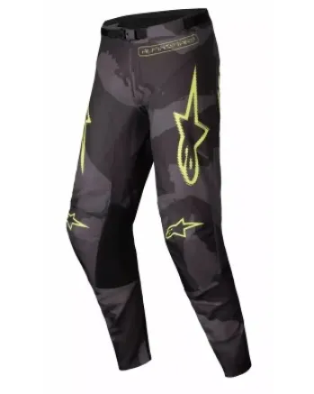 Мотокрос брич ALPINESTARS RACER HOLLOW CAMO/YELLOW