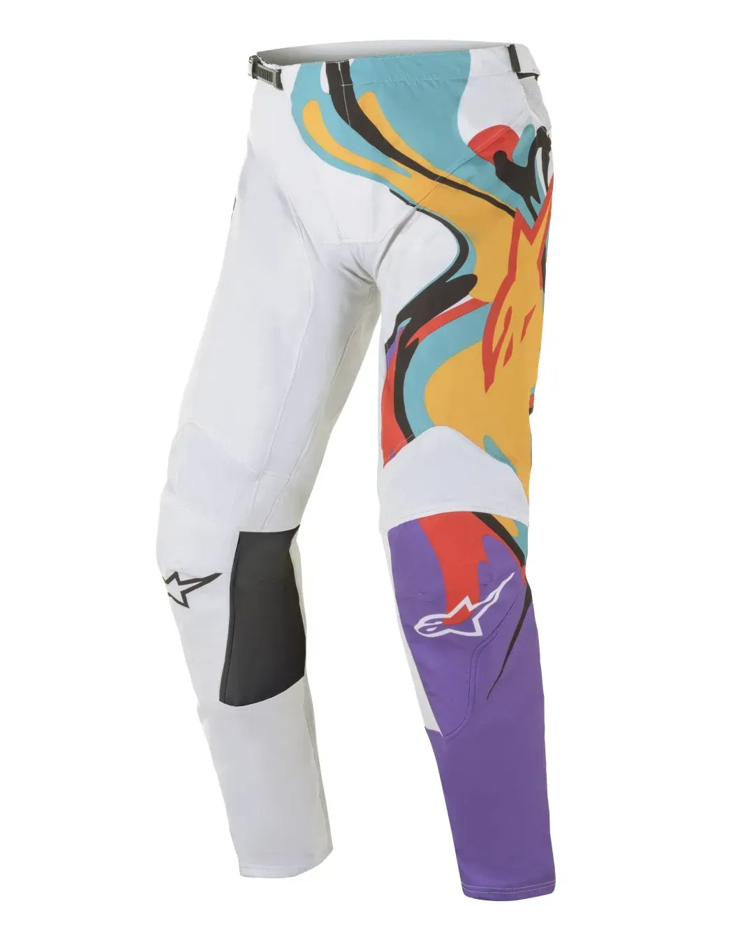 Мотокрос брич ALPINESTARS Racer Tech Flagship WHITE/MULTI