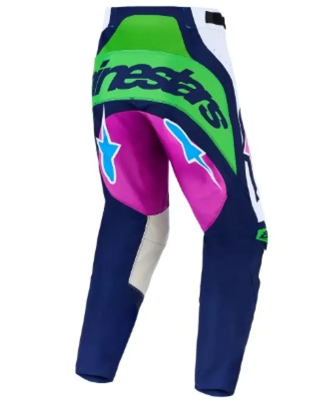 Мотокрос брич ALPINESTARS TECHSTAR MAVEN WHITE/BL/GN