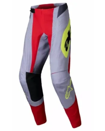 Мотокрос брич ALPINESTARS TECHSTAR MELT RED/GRAY