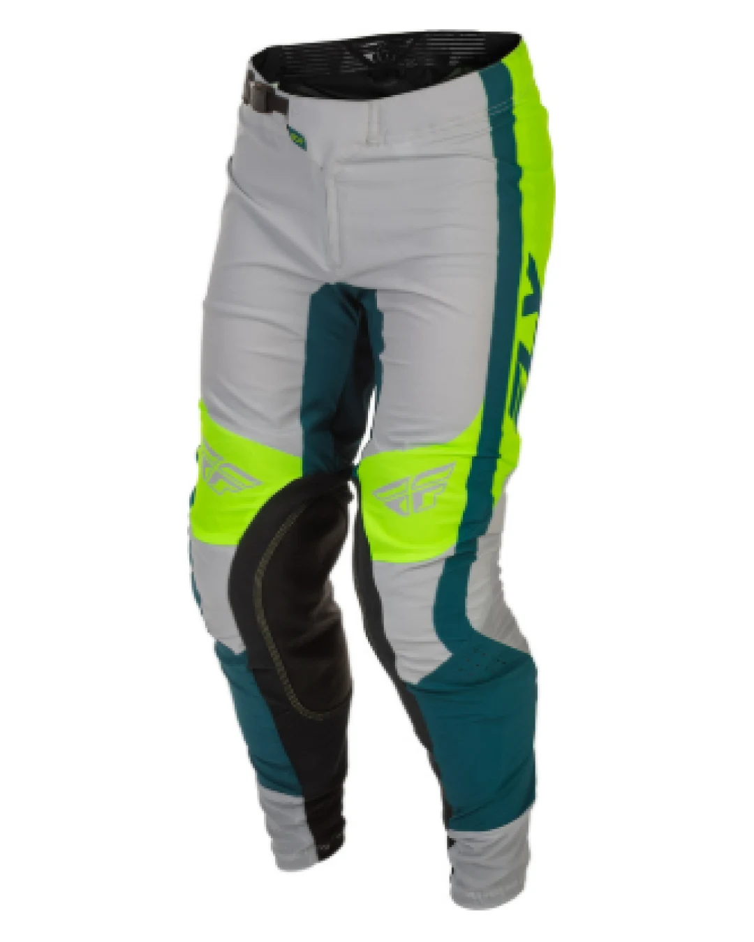 Мотокрос брич FLY RACING - Grey/Lime/Teal