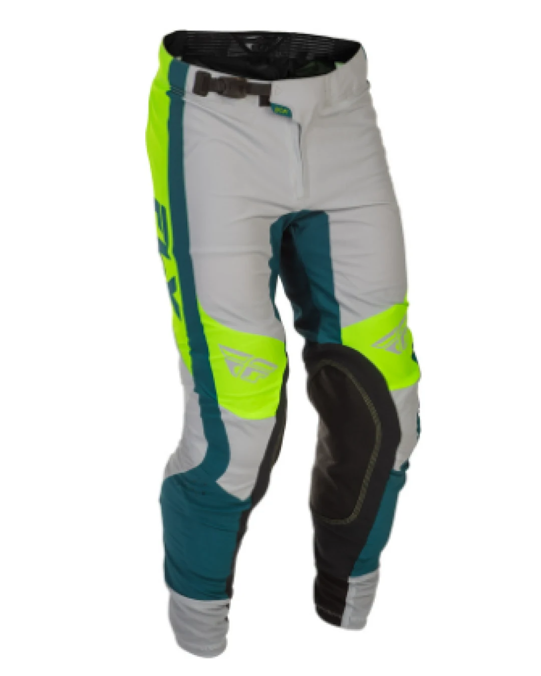Мотокрос брич FLY RACING - Grey/Lime/Teal