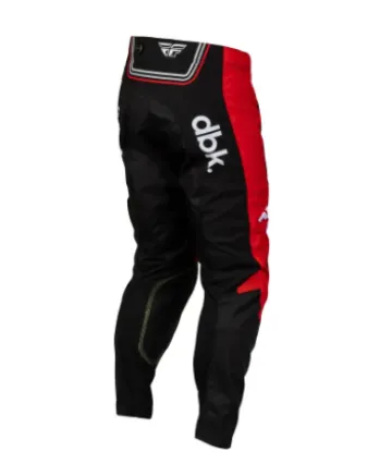Мотокрос брич FLY RACING Kinetic DBK Pants - Black/Red/White