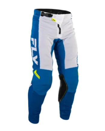 Мотокрос брич FLY RACING Kinetic Mesh Blue / White / Hi-Vis