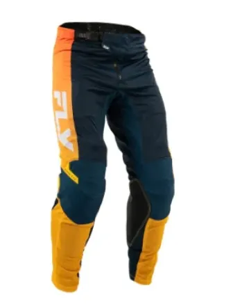 Мотокрос брич FLY RACING Kinetic Mesh Navy / Orange