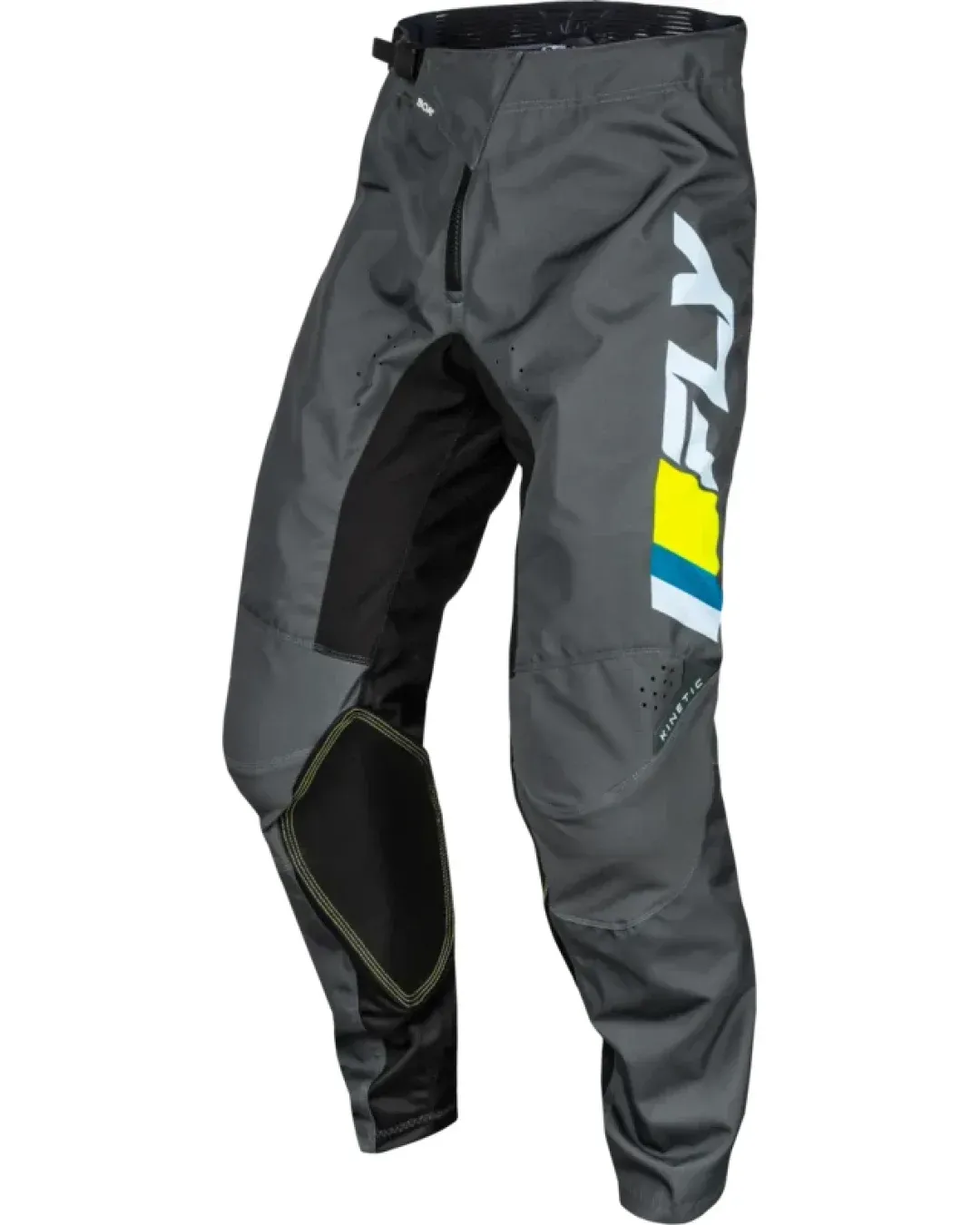 Мотокрос брич FLY RACING Kinetic Prix-Ice Grey/Charcoal/Hi-Vis
