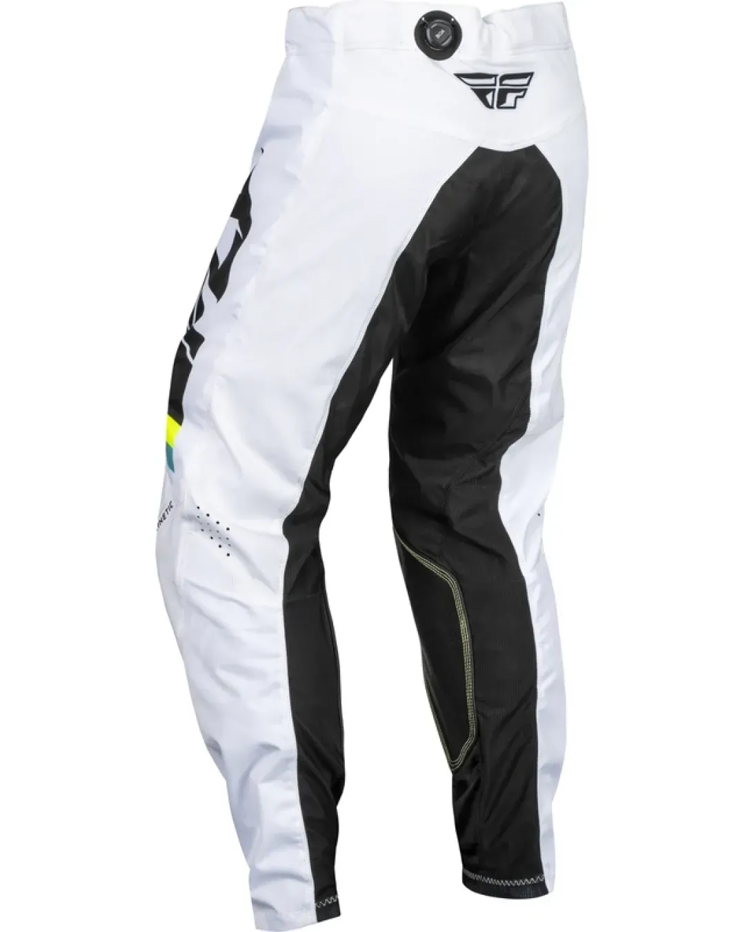 Мотокрос брич FLY RACING Kinetic Prix-White/Black/Hi-Vis