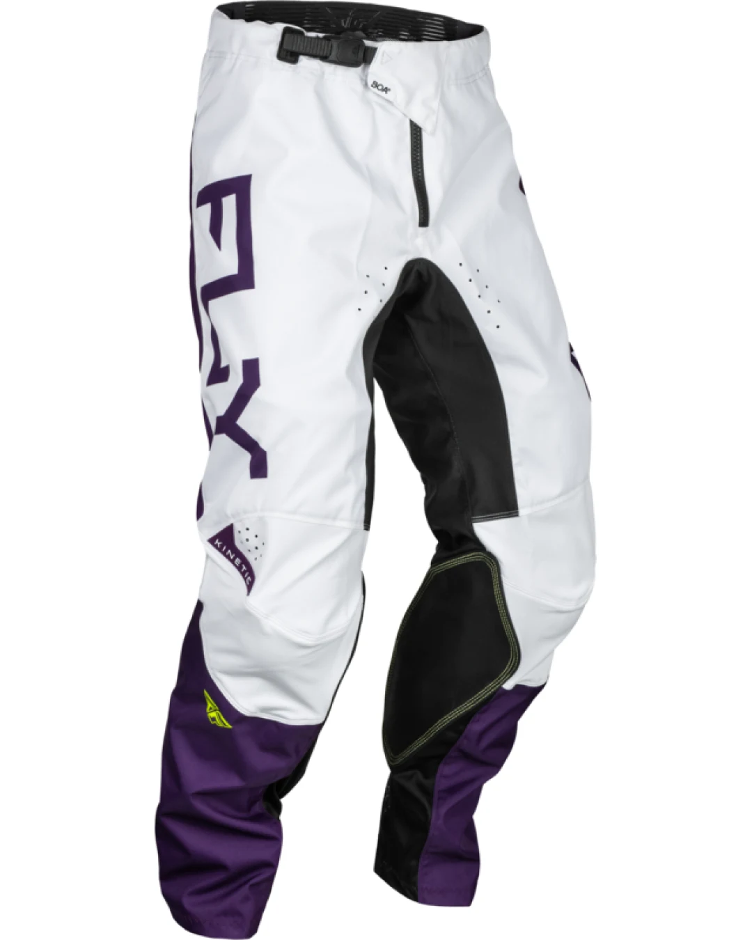 Мотокрос брич FLY RACING Kinetic Reload-Deep Purple/White/Hi-Vis