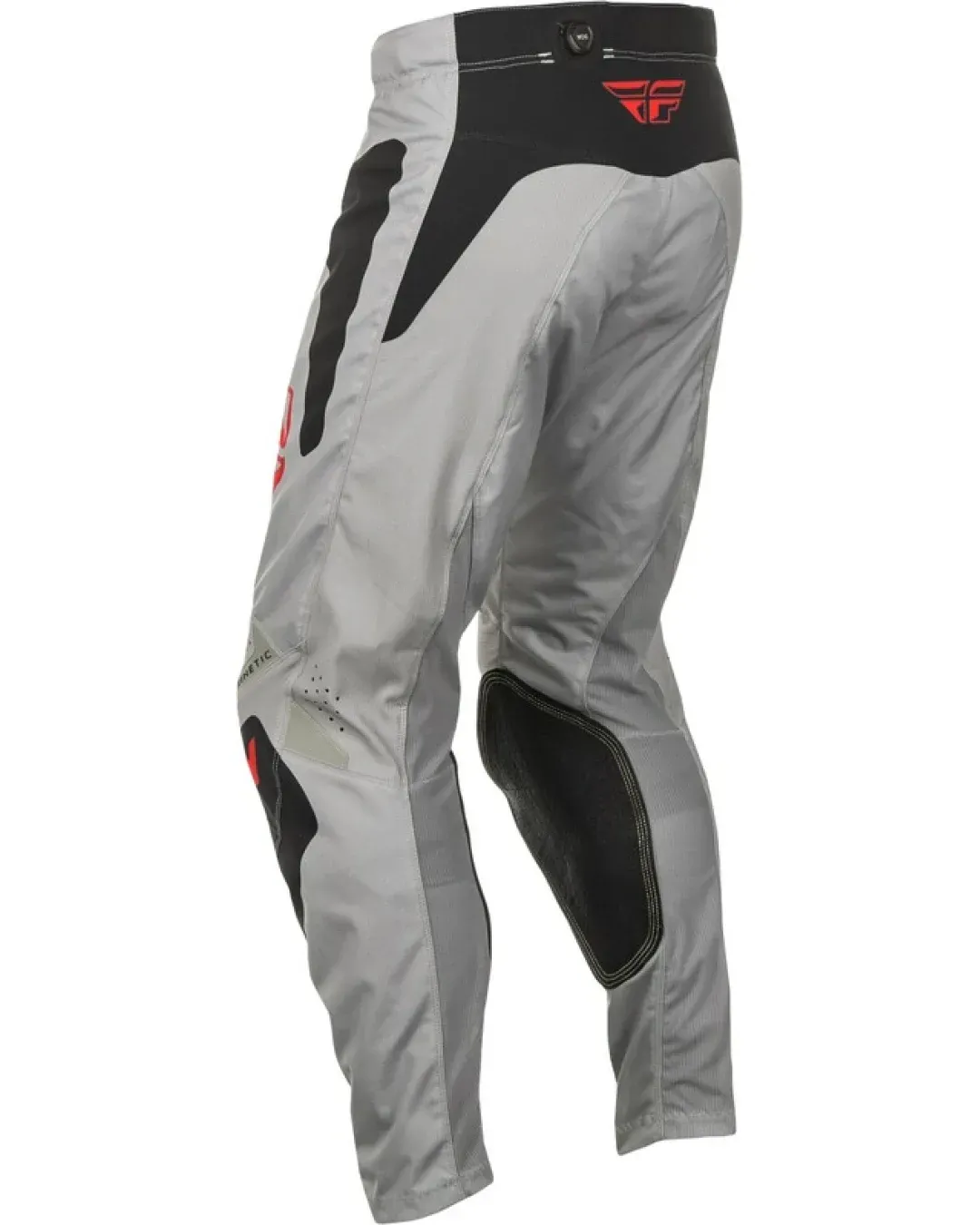 Мотокрос брич FLY RACING Kinetic SYM -Light Grey/Red/Black 2025