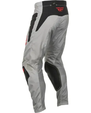 Мотокрос брич FLY RACING Kinetic SYM -Light Grey/Red/Black 2025