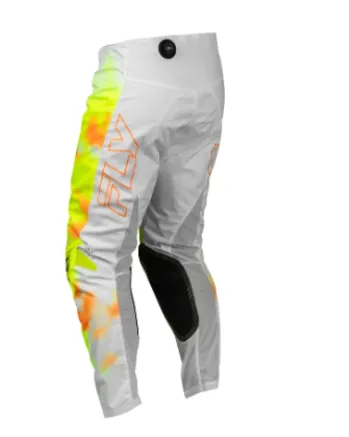Мотокрос брич FLY RACING Kinetic White/Hi-Vis/Orange