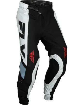 Мотокрос брич FLY RACING Lite- Black/White/Denim Grey