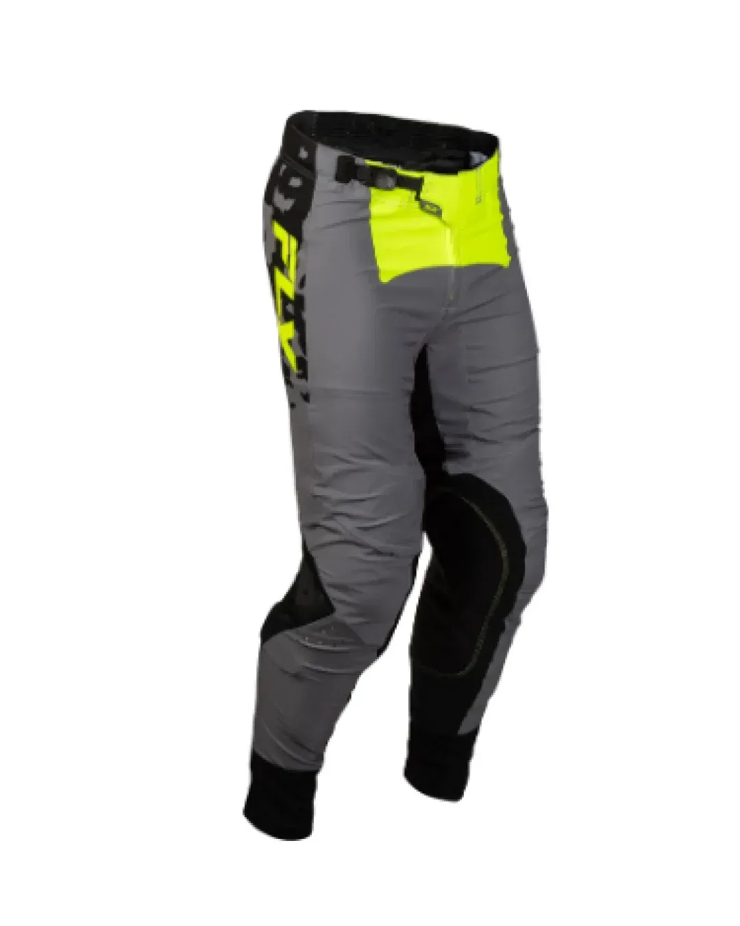 Мотокрос брич FLY RACING Lite Flake - Grey/Hi-Vis/Black