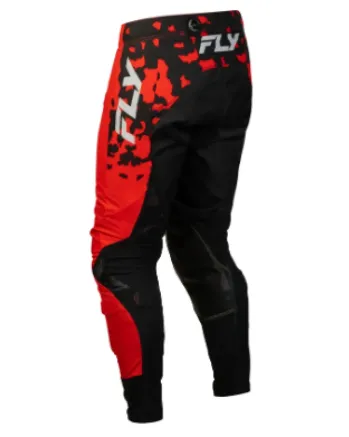 Мотокрос брич FLY RACING Lite Flake - Red/Grey/Black