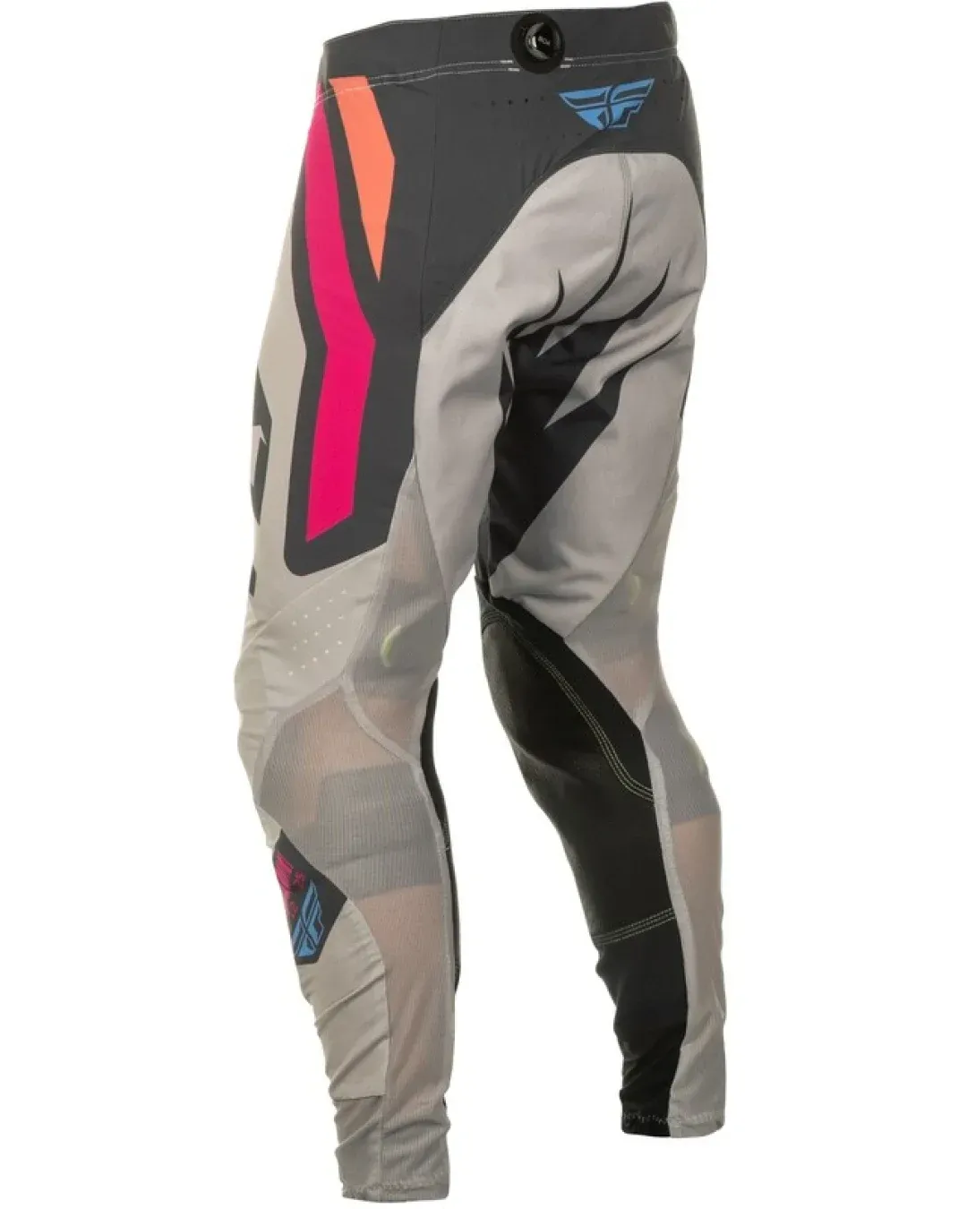 Мотокрос брич FLY RACING Lite S.E. Vice-Light Grey/Pink/Coral 2025